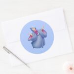 Fairy Godmother Classic Round Sticker