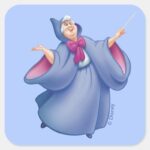 Fairy Godmother Square Sticker