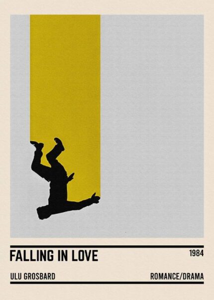 Falling In Love Minimalist Poster