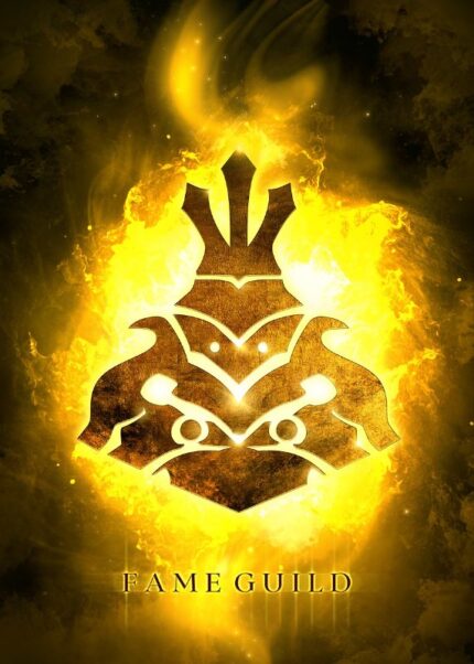 Fame Guild Emblem Solo Leveling Poster
