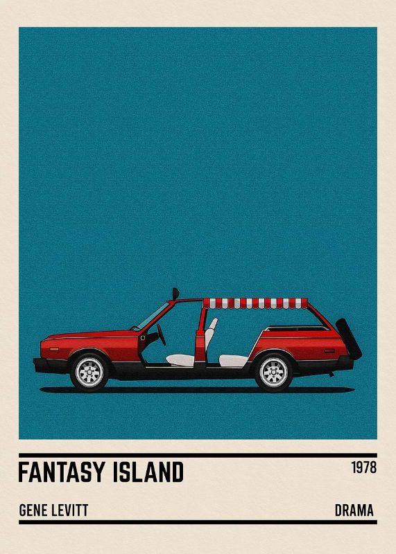 Fantasy Island Car Poster