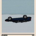 Fargo Movie Car Poster