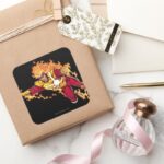 Firestorm Soaring 2 Square Sticker