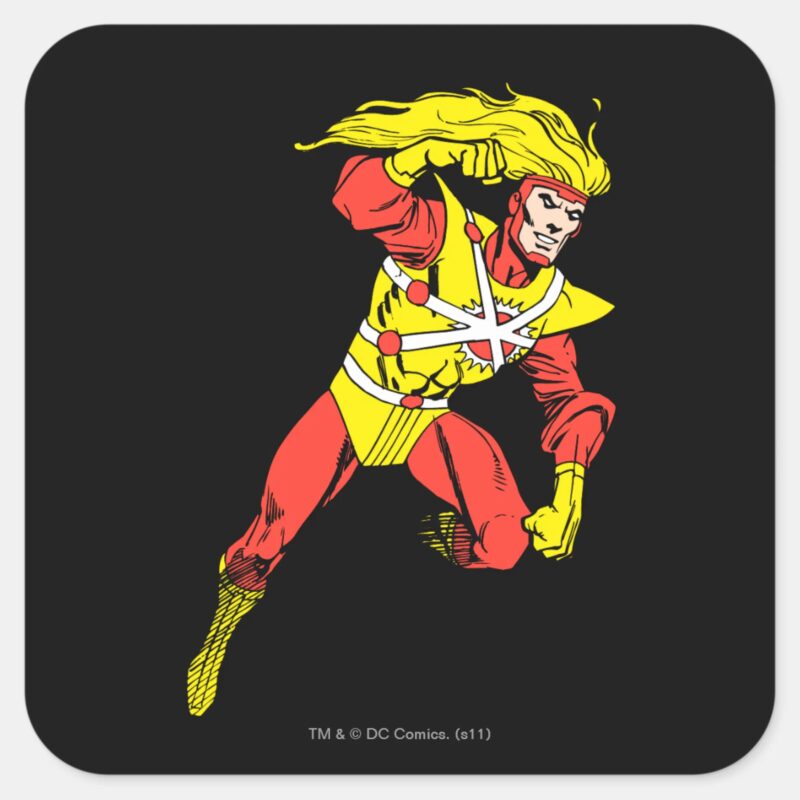 Firestorm Soaring Square Sticker Firestorm Soaring Square Sticker