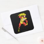 Firestorm Soaring Square Sticker