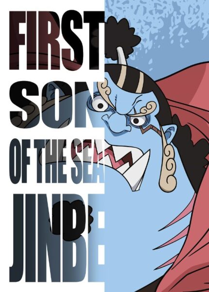 First Son Of The Sea Jinbe One Piece Poster