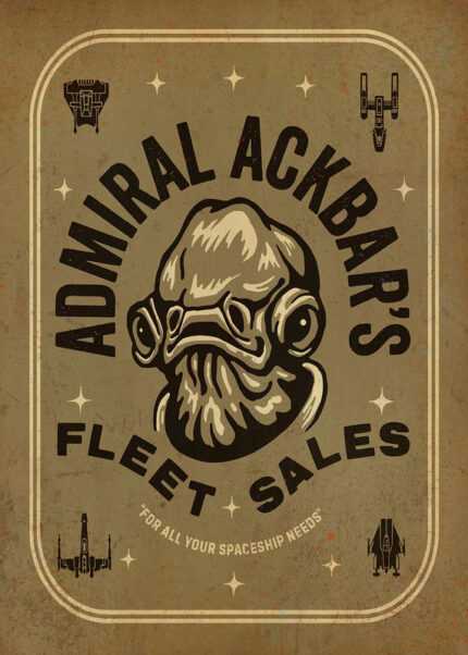 Fleet Sales Starwars Poster