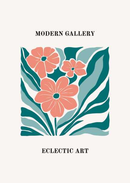 Floral Art Print Poster