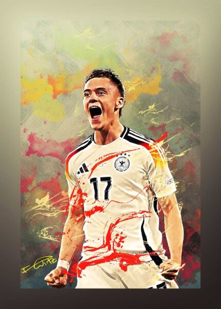 Florian Wirtz Football Poster