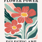 Flower Power Art Print Poster