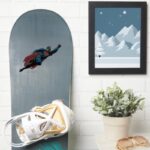 Flying To The Right Comic Sticker