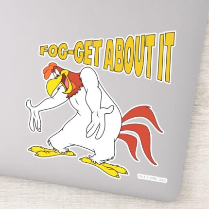 Fog Get About It Sticker