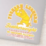 Foghorn Leghorn Featherweight Championship Sticker