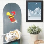 Foghorn Looking Up Sticker