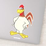 Foghorn Standing Sticker