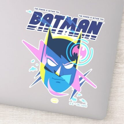 Forever Batman Light Up Head Graphic Sticker