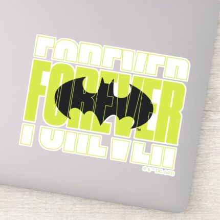 Forever Batman Typography Symbol Graphic Sticker