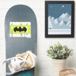 Forever Batman Typography Symbol Graphic Sticker