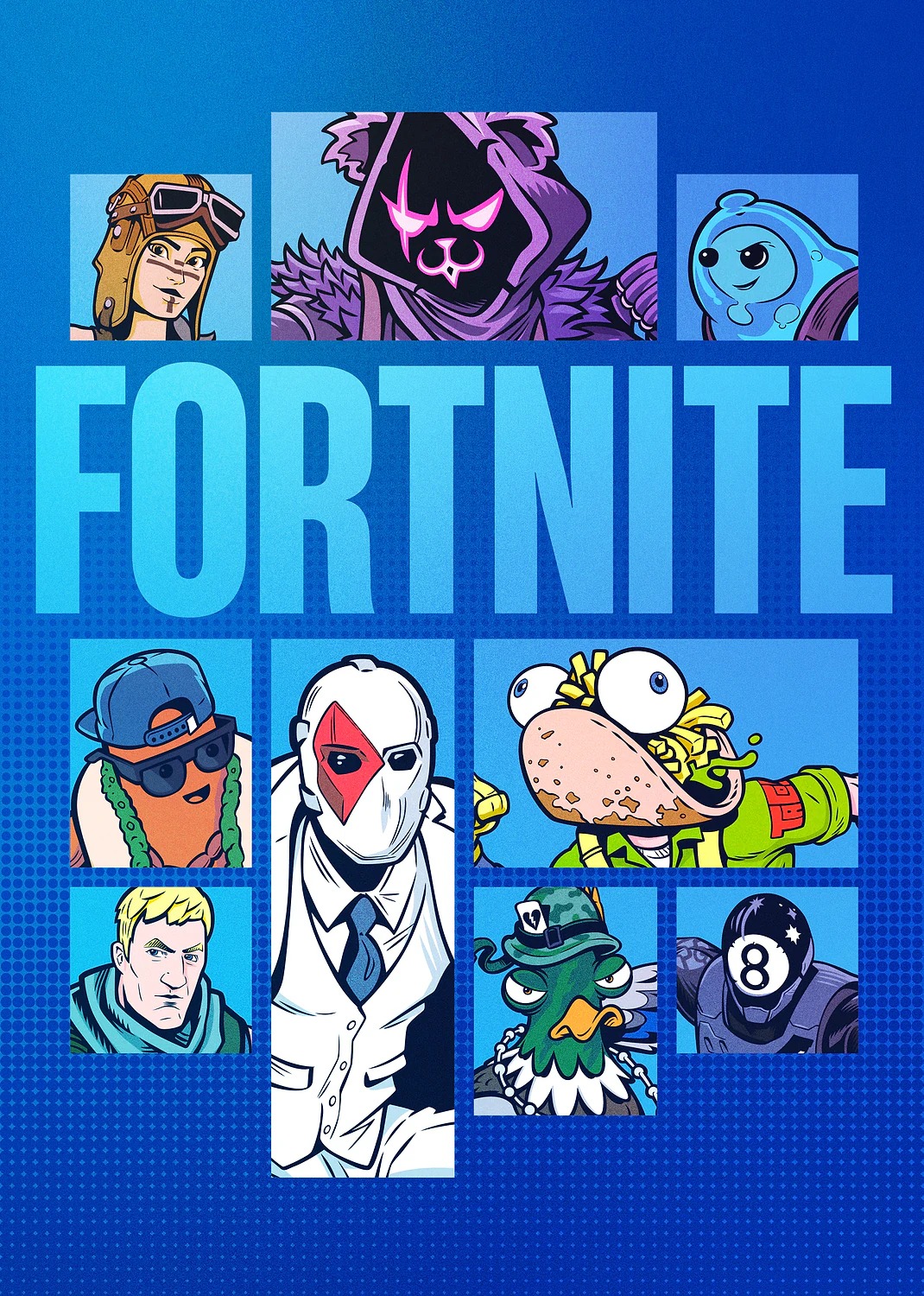 Fortnite Blue Squad