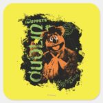 Fozzie Bear Dublin Square Sticker