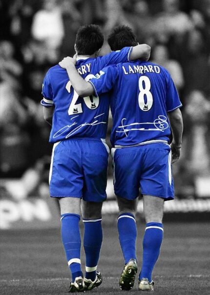 Frank Lampard And John Terry Soccer Poster