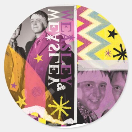 Fred And George Weasley Classic Round Sticker