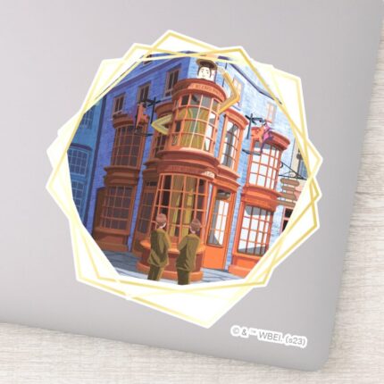 Fred And George At Weasleys Wizard Wheezes Sticker
