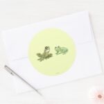 Frogs Classic Round Sticker