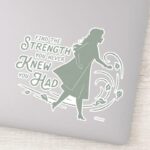 Frozen 2 Anna Find The Strength Sticker