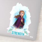 Frozen 2 Anna Find Your Strength Sticker