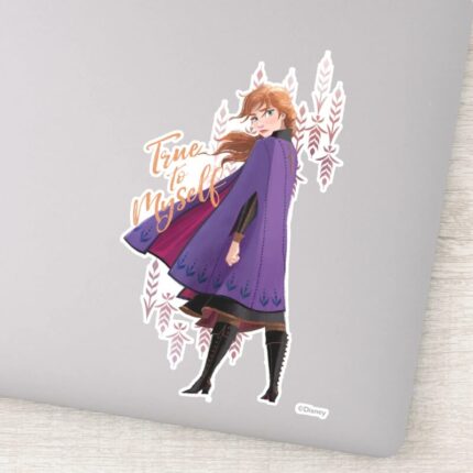 Frozen 2 Anna True To Myself Sticker