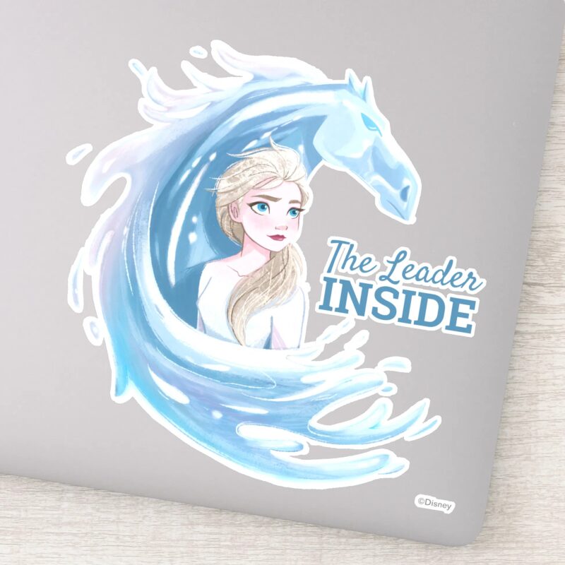 Frozen 2 Elsa The Nokk Portrait Sticker