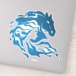 Frozen 2 Elsa The Nokk Watercolor Silhouette Sticker