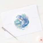 Frozen 2 Elsa The Nokk True To Myself Classic Round Sticker