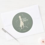 Frozen 2 Elsa Discover The Truth Classic Round Sticker