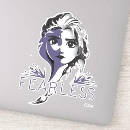 Frozen 2 Elsa Fearless Sticker