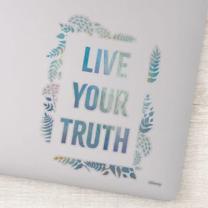 Frozen 2 Live Your Truth Sticker