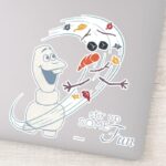 Frozen 2 Olaf And The Wind Sticker