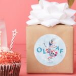 Frozen 2 Olaf In The Breeze Classic Round Sticker