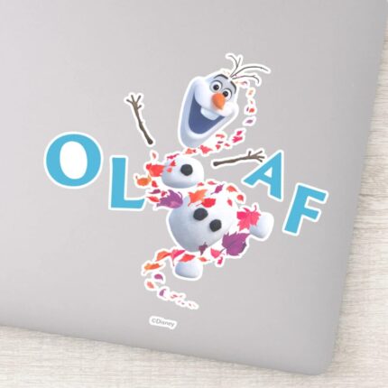 Frozen 2 Olaf In The Breeze Sticker