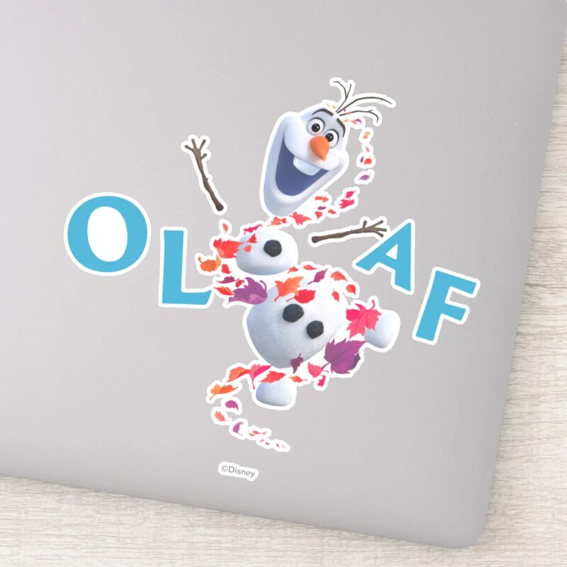 Frozen 2 Olaf In The Breeze Sticker