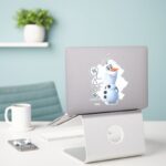 Frozen 2 Olaf With Stylized Name Graphic Sticker