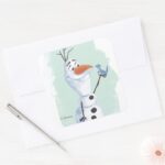 Frozen 2 Olaf Nature Is Magical Square Sticker