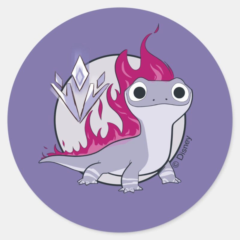 Frozen 2 Bruni Nature Is Magical Classic Round Sticker