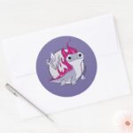 Frozen 2 Bruni Nature Is Magical Classic Round Sticker