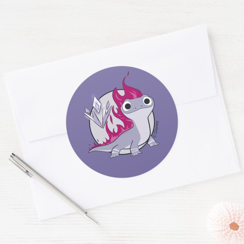 Frozen 2 Bruni Nature Is Magical Classic Round Sticker