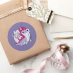 Frozen 2 Bruni Nature Is Magical Classic Round Sticker