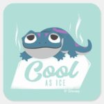 Frozen 2 Bruni Cool As Ice Square Sticker
