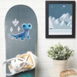 Frozen 2 Bruni The Fire Spirit Sticker