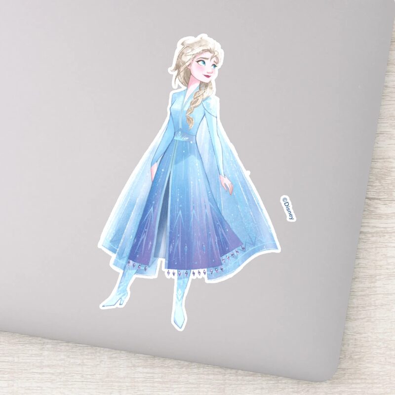 Frozen 2 Elsa Fearless Sticker